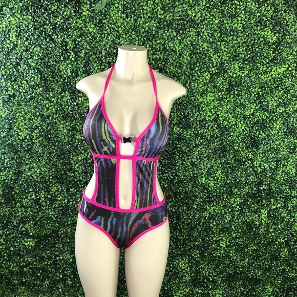 Bandage material swinsuit one piece - Picture 1 of 4